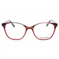 Adensco Women's Eyeglasses - Brown Havana Pink Full Rim Cat Eye Frame | AD 236 0S0R 00 ,