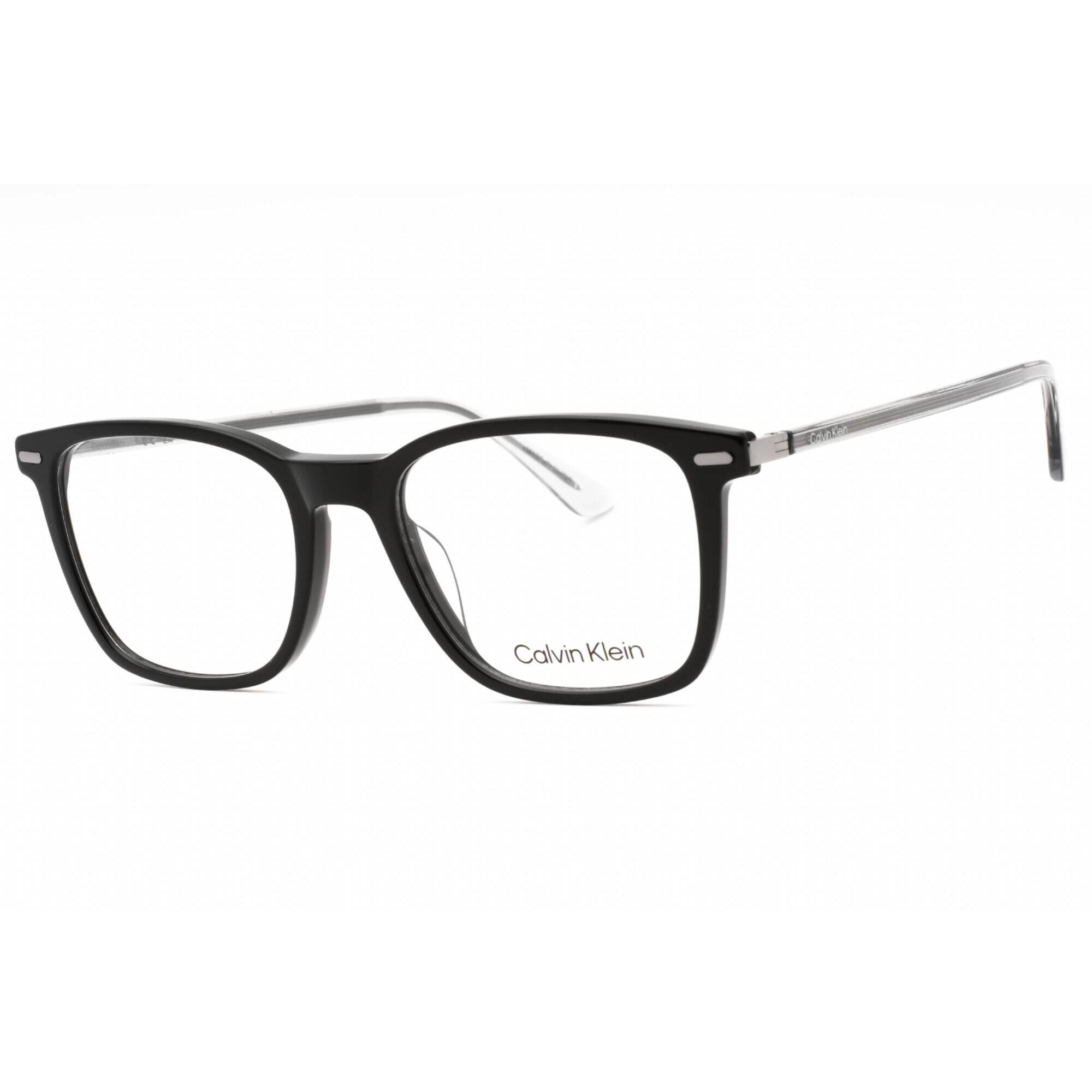 Calvin Klein Unisex Eyeglasses - Black Cat Eye Plastic Full 