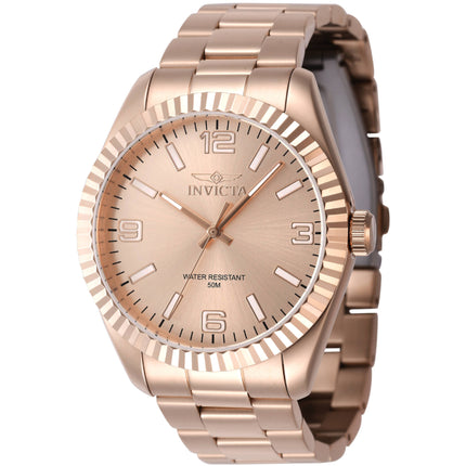Invicta Men's Quartz Watch - Specialty Rose Gold IP Stainless Steel Bracelet | 47462 ,
