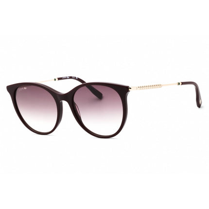Lacoste Women's Sunglasses - Dark Red Acetate Round Shape Full Rim Frame | L993S 603 ,