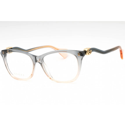 Gucci Women's Eyeglasses - Blue Cat Eye Full Rim Frame Clear Demo Lens | GG1012O 002 ,
