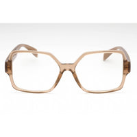 Versace Women's Eyeglasses - Opal Beige Plastic Square Full Rim Frame | 0VE3337 5403 ,