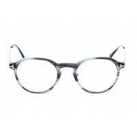 Tom Ford Men's Eyeglasses - Havana/Other Plastic Oval Full Rim Frame | FT5777-D-B 056 ,