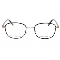 Banana Republic Men's Eyeglasses - Black Oval Full Rim Metal Frame | IRA 0807 00 ,