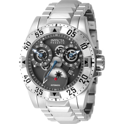 Invicta Men's Watch - Reserve Excursion Automatic Gunmetal Dial Bracelet | 47570 ,