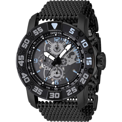 Invicta Men's Watch - Invicta Racing Grey, Blue, Black Bezel Mesh Bracelet | 48057 ,