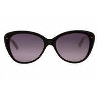 Kate Spade Women's Sunglasses - Black Cream Cat Eye Frame | Angelique/S US 0FU8 00 ,
