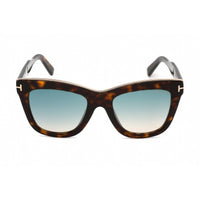 Tom Ford Women's Sunglasses - Shiny Dark Havana Plastic Cat Eye Frame | FT0685 52P ,