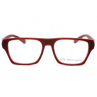 Armani Exchange Men's Eyeglasses - Matte Bordeaux Frame Clear Lens | 0AX3097F 8274 ,