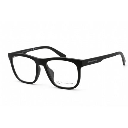 Armani Exchange Unisex Eyeglasses - Black Plastic Frame Clear Lens | AX3050F 8078 ,