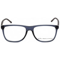 Armani Exchange Unisex Eyeglasses - Blue Plastic Rectangular Full Rim | AX3048F 8238 ,