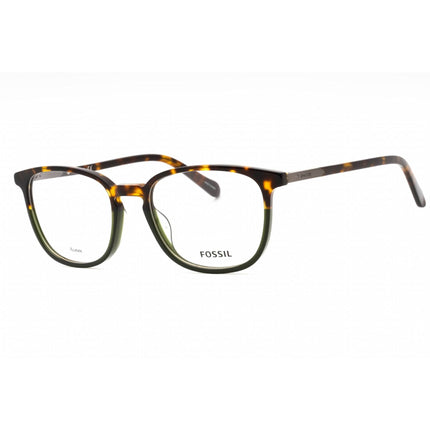 Fossil Unisex Eyeglasses - Havana Cat Eye Plastic Full Rim Frame | FOS 7116/G 086 00 ,