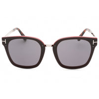 Tom Ford Women's Sunglasses - Shiny Bordeaux Cat Eye Shape Full Rim Frame | FT1014 71A ,