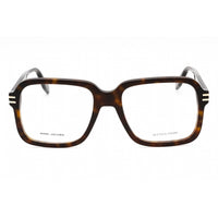 Marc Jacobs Men's Eyeglasses - Havana Plastic Square Full Rim Frame | MARC 681 086 ,