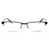 Banana Republic Men's Eyeglasses - Matte Black Metal Half Rim Frame | Antonio 0003 00 ,