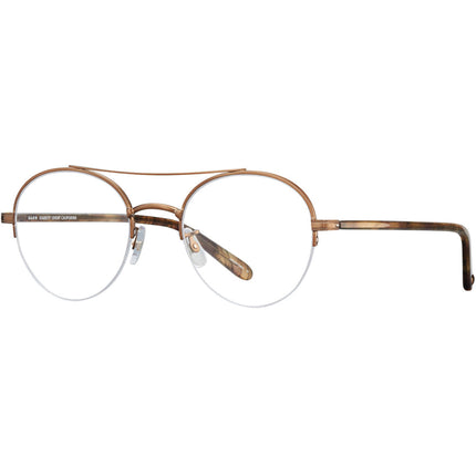 Garrett Leight Unisex Eyeglasses - Brushed Gold-Feather Tortoise | MANCHESTER BG-FET ,