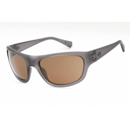 Harley Davidson Men's Sunglasses - Grey/Other Plastic Rectangular Frame | HD0982X 20H ,