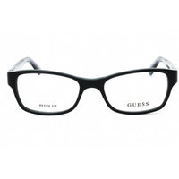 Guess Women's Eyeglasses - Shiny Black Acetate Cat Eye Full Rim Frame | GU2591 001 ,