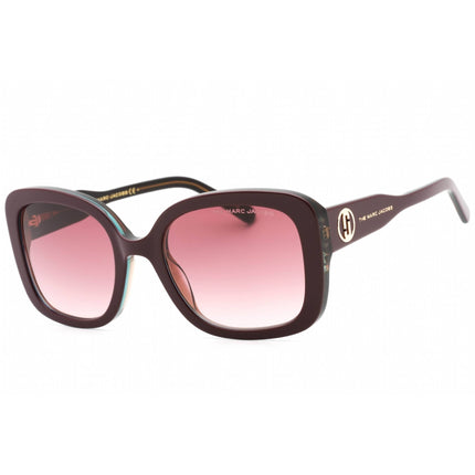 Marc Jacobs Women's Sunglasses - Burgundy Plastic Butterfly Frame | MARC 625/S 0LHF 3X ,