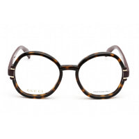 Gucci Women's Sunglasses - Havana Plastic Round Full Rim Frame | GG1069O 002 ,