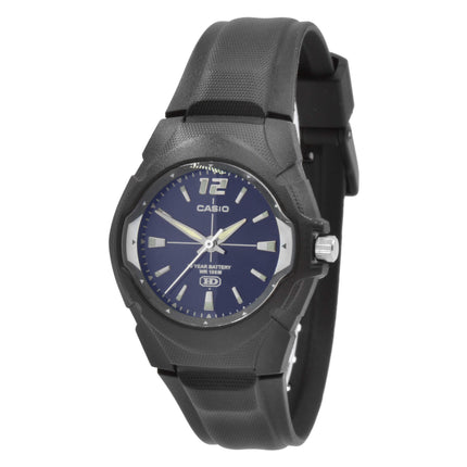 Casio Black Resin Case Black Band Watch | LX-600E-2AV ,