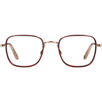 Garrett Leight Women's Eyeglasses - Brick-Rose Gold-Nude Square | PRESTON BRI-RG-NU ,