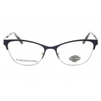 Harley Davidson Women's Eyeglasses - Matte Blue Frame Clear Demo Lens | HD0572 091 ,