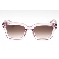Police Women's Sunglasses - Transparent Pink Plastic Square Full Rim | SPLF32 06MH ,