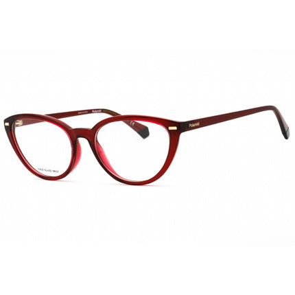 Polaroid Core Women's Eyeglasses - Red Cat Eye Plastic Frame | PLD D432 0C9A 00 ,