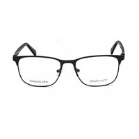 Gant Men's Eyeglasses - Matte Blue Metal Rectangular Full Rim Frame | GA3249 091 ,