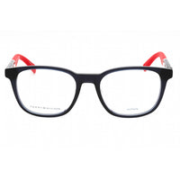 Tommy Hilfiger Men's Eyeglasses - Blue Red Plastic Square Frame | TH 1907 08RU 00 ,