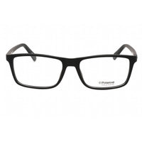 Polaroid Core Men's Eyeglasses - Matte Black Rectangular Frame | Pld D 330 0003 00 ,