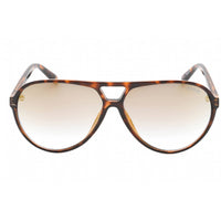 Guess Factory Men's Sunglasses - Dark Havana Frame Brown Mirror Lens | GF5070 52G ,