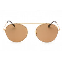 Tom Ford Men's Sunglasses - Gold Metal Pilot 54mm Frame Brown Lens | FT0668 30G ,