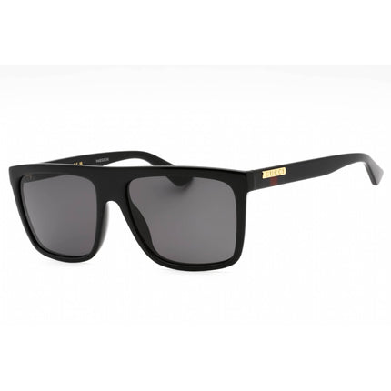 Gucci Men's Sunglasses - Black Injected Propionate Full Rim Browline | GG0748S 001 ,