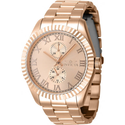 Invicta Men's Watch - Specialty Quartz Rose Gold Stainless Steel Bracelet | 47433 ,