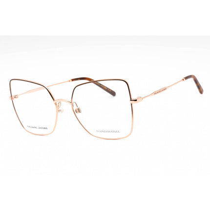 Marc Jacobs Women's Eyeglasses - Gold Brown Metal Cat Eye Frame | MARC 591 001Q 00 ,