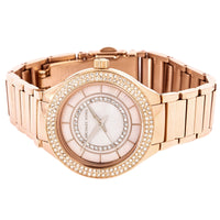 Michael Kors MK3802 Mini Kerry Womens Crystal MOP Dial Watch ,