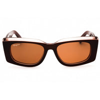 Salvatore Ferragamo Women's Sunglasses - Brown/Nude Acetate Full Rim | SF1079S 211 ,