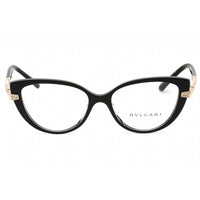 Bvlgari Women's Eyeglasses - Black Plastic Full Rim Cat Eye Frame | 0BV4199BF 501 ,