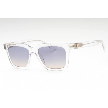 Guess Unisex Sunglasses - Crystal/Other Plastic Square Full Rim Frame | GU00064 27W ,