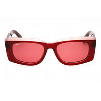 Salvatore Ferragamo Women's Sunglasses - Burgundy Rectangular Frame | SF1079S 614 ,