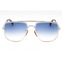 David Beckham Men's Sunglasses - Palladium Aviator Full Rim Frame | DB 7001/S 0010 08 ,