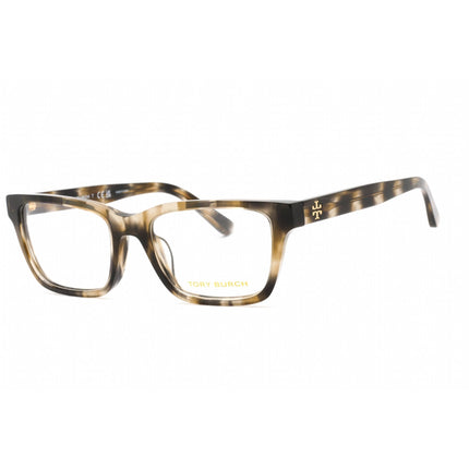 Tory Burch Women's Eyeglasses - Striped Olive Tortoise Rectangular | 0TY2118U 1847 ,
