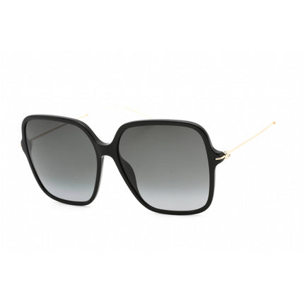 Gucci Men's Sunglasses - Black/Gold Plastic Square Full Rim Frame | GG1267S 001 ,