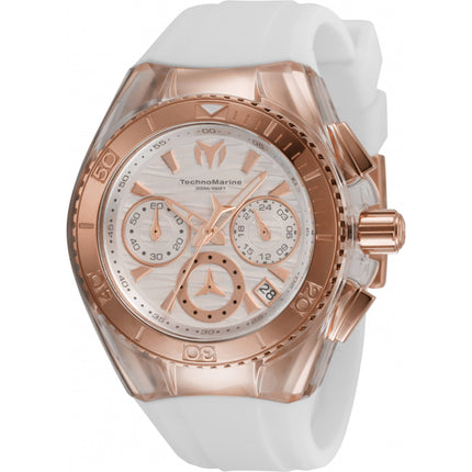 Technomarine Women's Watch - Cruise Star Chronograph Rose Gold Case | TM-120037 ,
