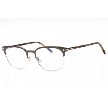 Tom Ford Men's Eyeglasses - Matte Gunmetal Metal Cat Eye Full Rim Frame | FT5799-B 009 ,