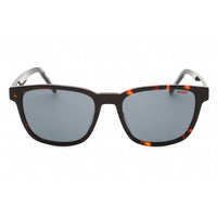 Hugo Men's Sunglasses - Havana Red Plastic Rectangular Full Rim | HG 1243/S 0O63 IR ,