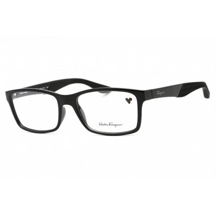 Salvatore Ferragamo Men's Eyeglasses - Black Plastic Rectangular Frame | SF2908 001 ,