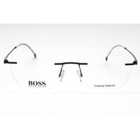 Hugo Boss Men's Eyeglasses - Matte Dark Ruthenium Oval Frame | BOSS 1266/D 0R80 00 ,